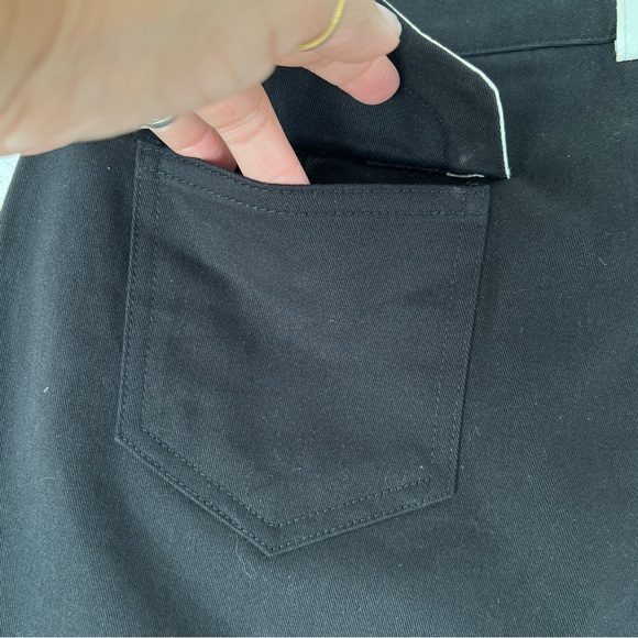 Alice + Olivia Black Mini Skirt Size 8 - Picture 5 of 8